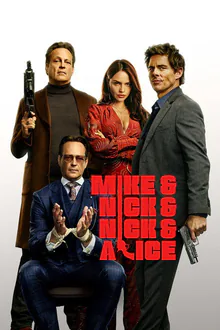 Poster for the crime comedy Mike & Nick & Nick & Alice, in the Voco IPTV on-demand library