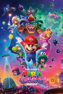 Poster for The Super Mario Galaxy Movie, in the Voco IPTV on-demand library