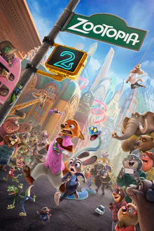 Poster for Zootopia 2, in the Voco IPTV on-demand library
